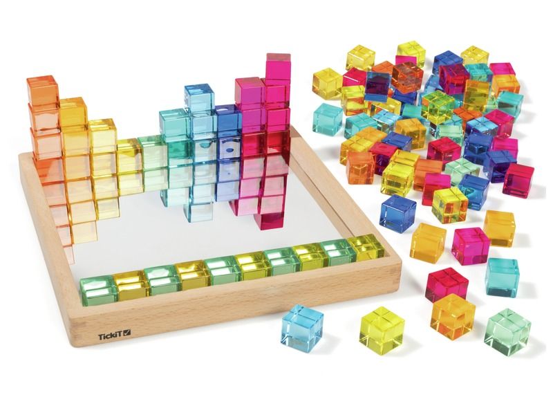 MIRROR BOARD GAME - TRANSLUCENT CUBES