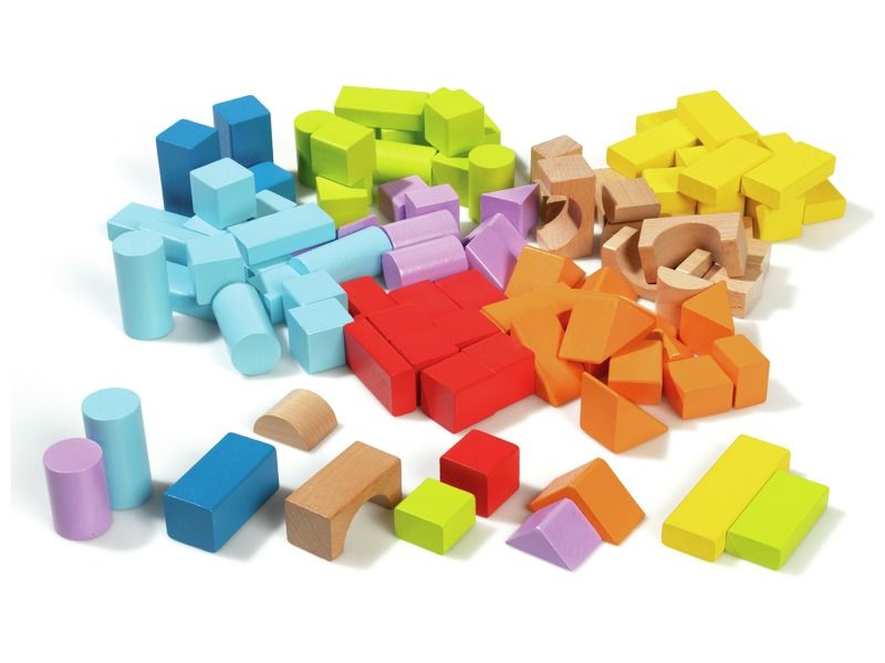 KLEURRIJKE BOUWBLOKKEN