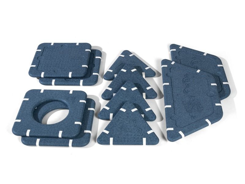 INÖUQA 10-PIECE GIANT MAGNETIC CONSTRUCTION SET