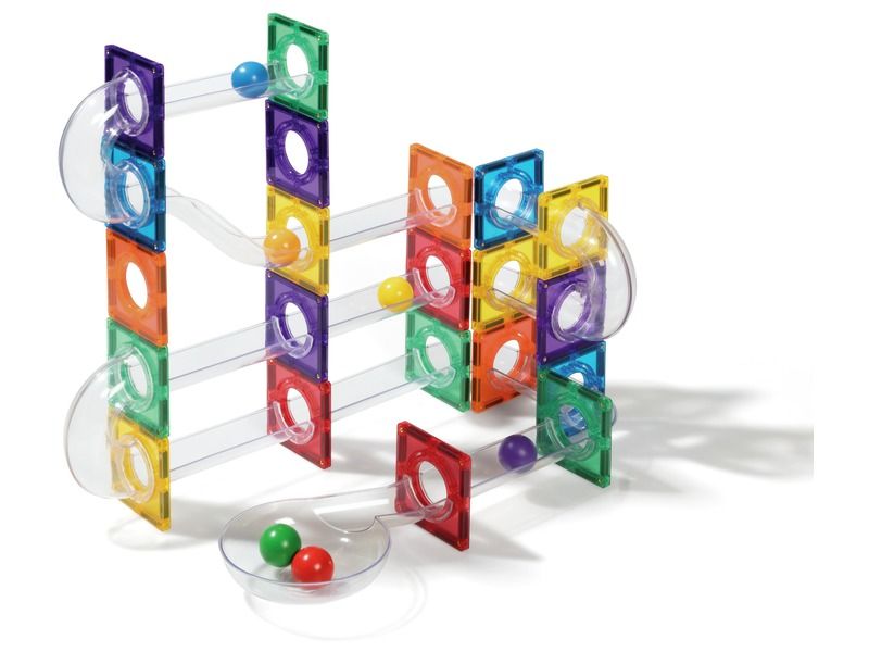 CLEVERCLIXX MAGNETIC BALL RUN Intense - 60 pieces