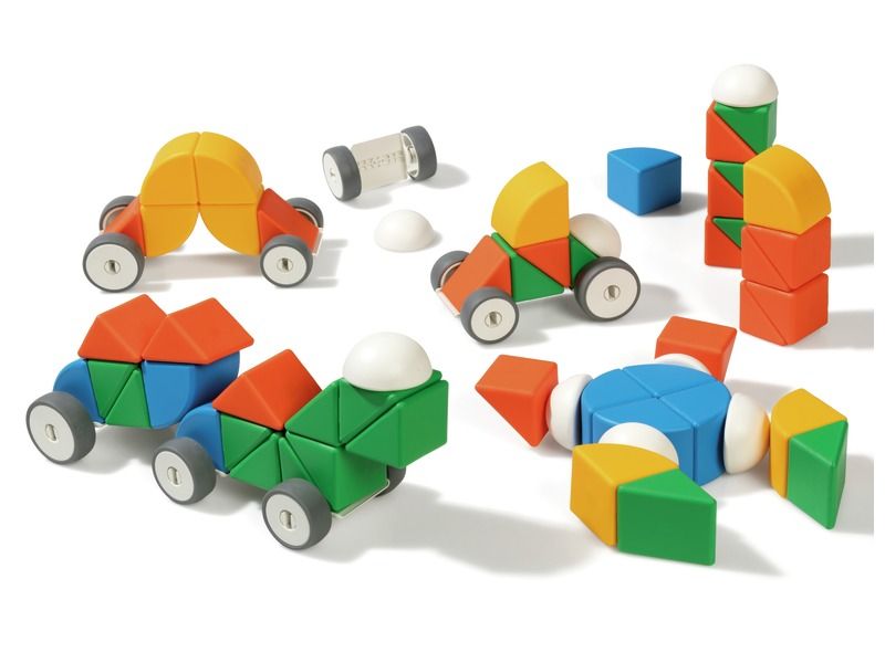 Geomag MAGICUBE MAGNETIC CONSTRUCTION 80 pieces.