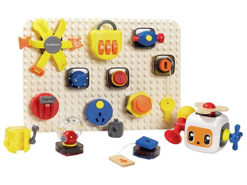 PAINÉIS DE ATIVIDADES Busy board Conjunto explorador