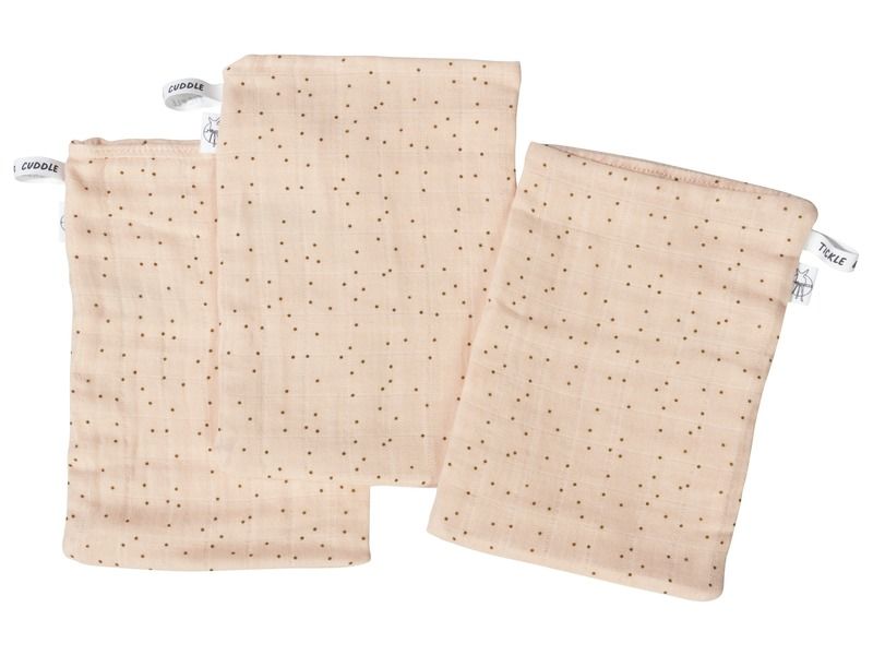 GANTS DE TOILETTE Mousseline