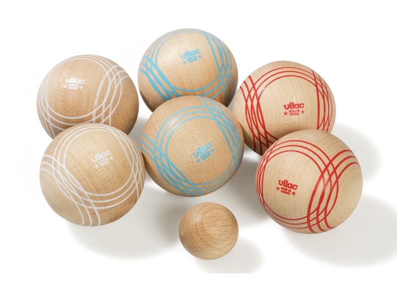 BOULES DE PÉTANQUE en bois