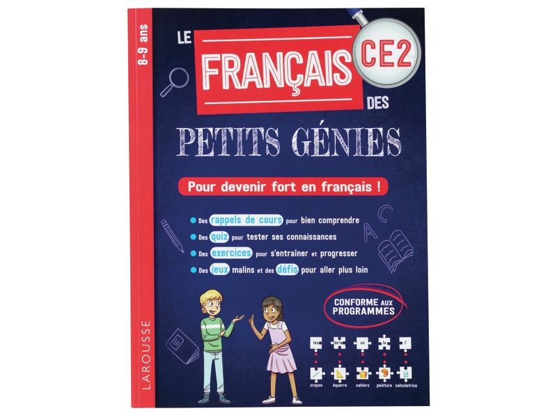 CAHIER D'EXERCICES LE FRANÇAIS DES PETITS GÉNIES CE2