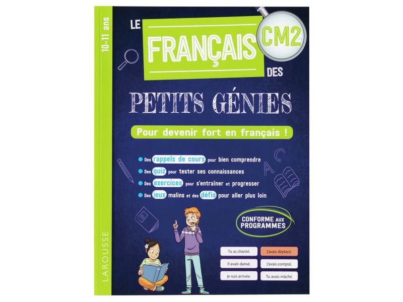 CAHIER D'EXERCICES LE FRANÇAIS DES PETITS GÉNIES CM2