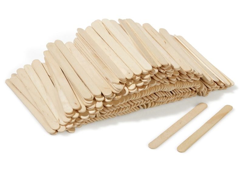 STOKJES Naturel kleur - L: 11,5 cm
