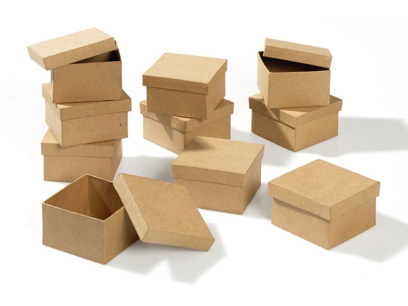 SQUARE BOXES TO DECORATE