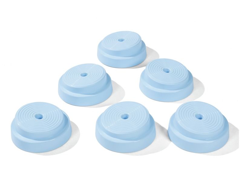 SET OF 6 Scogym Evolution TEXTURED GLIDES Sloped