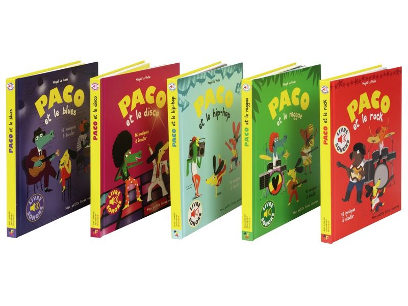 MAXI LOT 2 LIVRES SONORES PACO