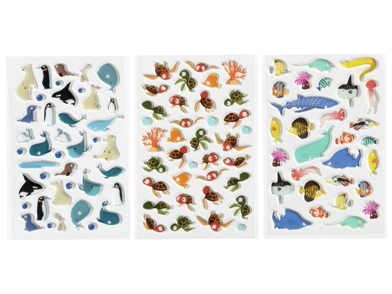 MAXI-SET 3D-STICKER Ocean