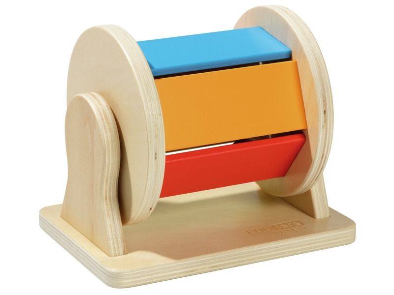 DRAAIENDE TROMMEL MET GELUID Regenboog