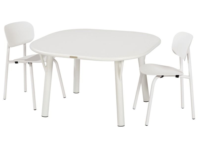 TISCH 80 x 80 cm + 2 STÜHLE Zoé