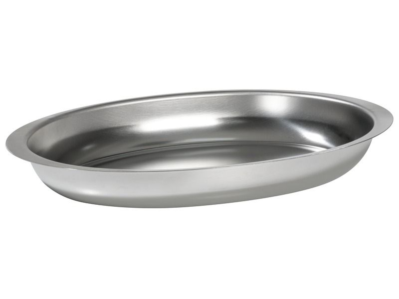 MENASTYL STAINLESS STEEL OVAL GRATIN DISH 25 x 15 cm