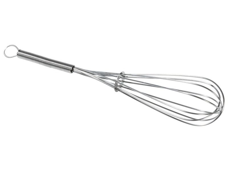 SCHNEEBESEN EDELSTAHL L: 25 cm
