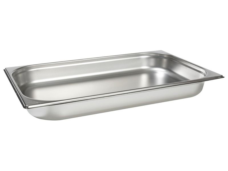 BAC GASTRONORME INOX 1/1 prof 6,5 cm