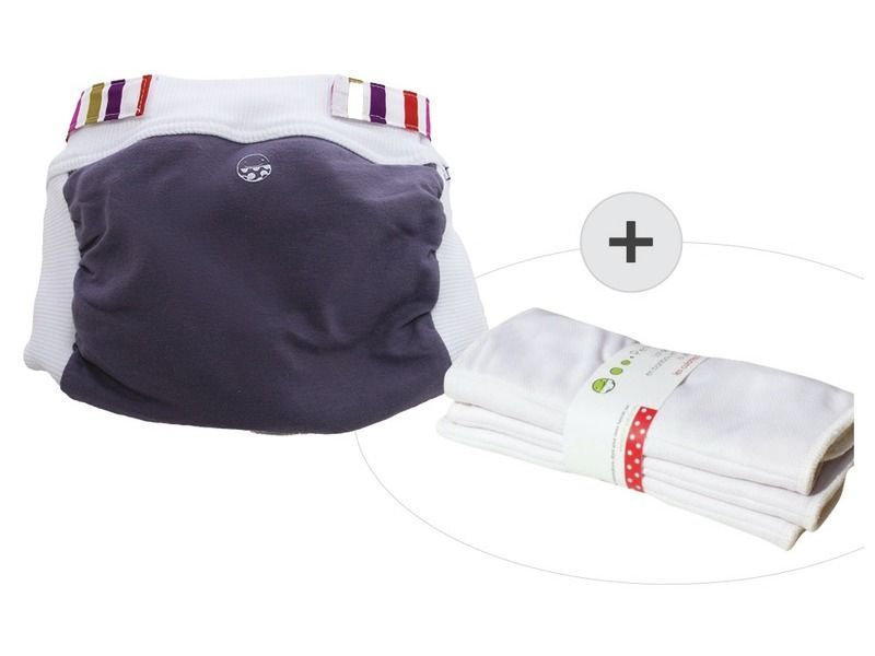COUCHE LAVABLE P'TIT DESSOUS Petit Pea + 2 INSERTS Petit Pea