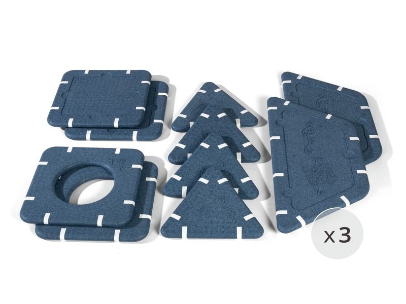 INÖUQA 30-PIECE GIANT MAGNETIC CONSTRUCTION MAXI PACK