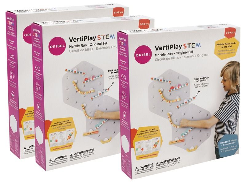 Vertiplay WALL MARBLE RUN Set of 6 base mats