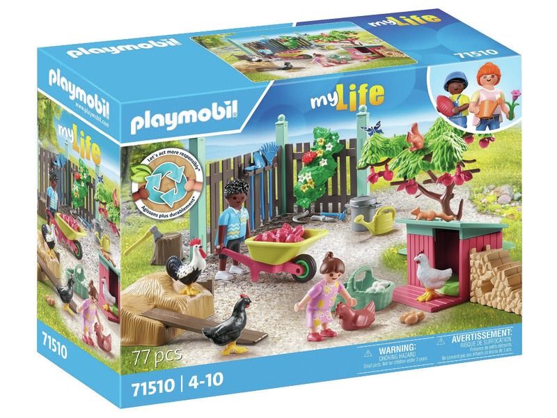 PLAYMOBIL TINY HOUSE GARDEN