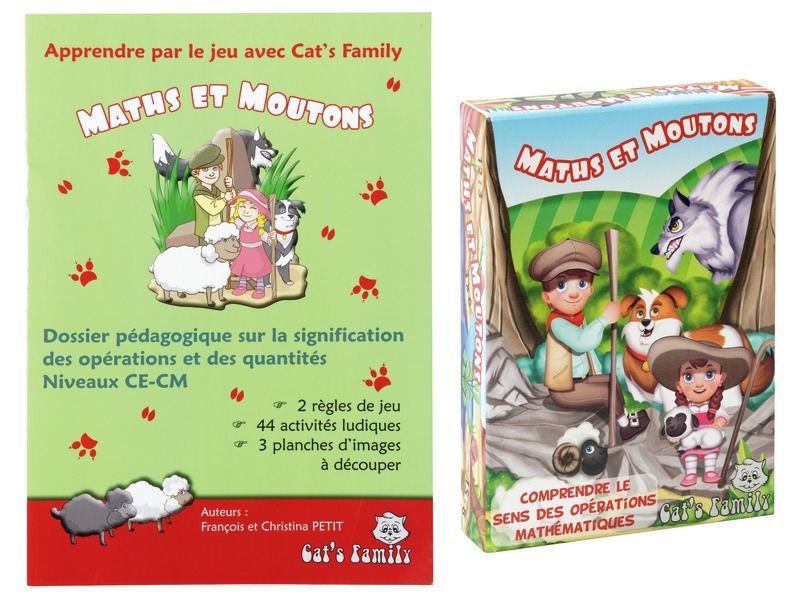 JEU + GUIDE PÉDAGOGIQUE Maths et moutons