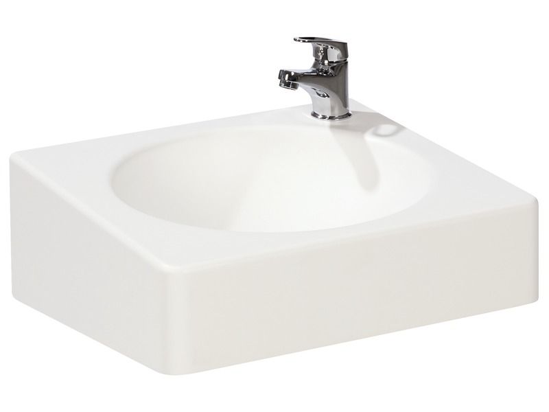 WALL-MOUNTED SOLID SURFACE WASHBASIN INDIVIDUAL