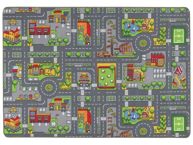 ROAD MAT MAXI PACK Large ROAD MAT with vehicles
