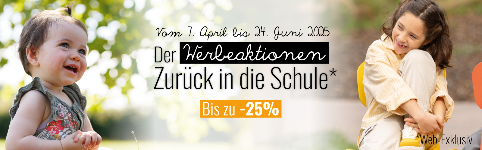 Der Werbeaktionen zurück in die Schule
