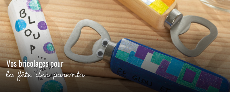 Vos bricolages pour la fête des parents