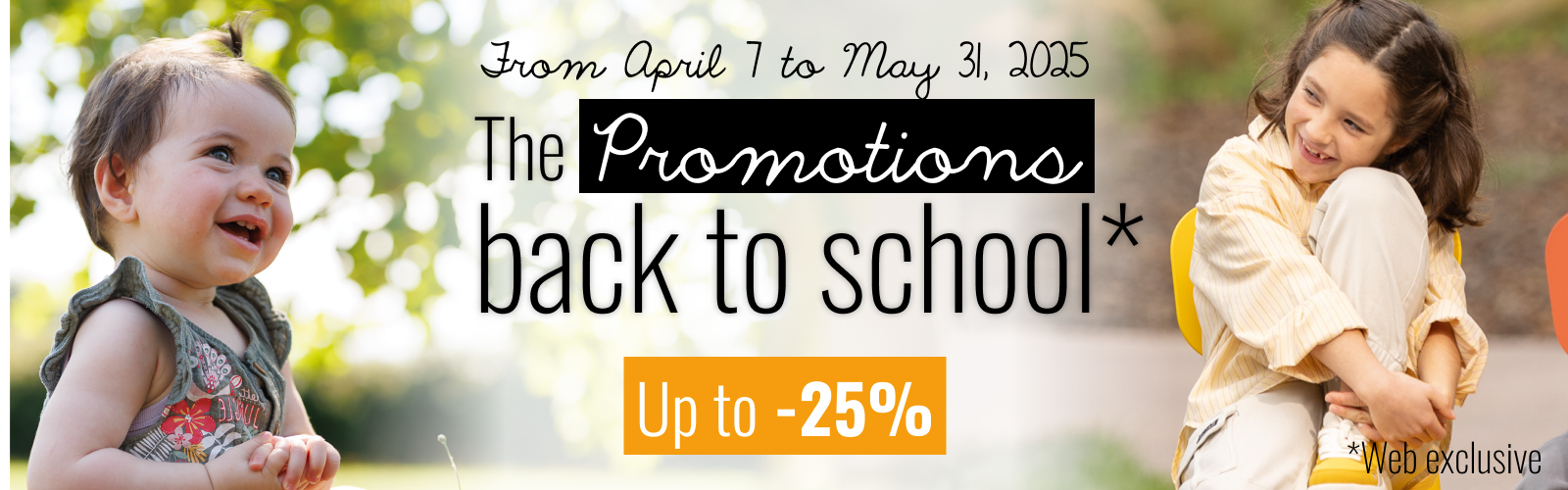Promotions Back To School 2025