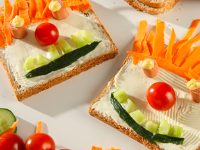 Voir la fiche recette Kiri clown