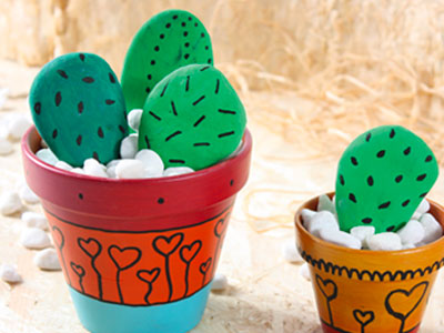 fiche créative droles de cactus