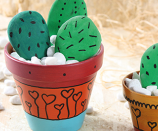 fiche créative droles de cactus