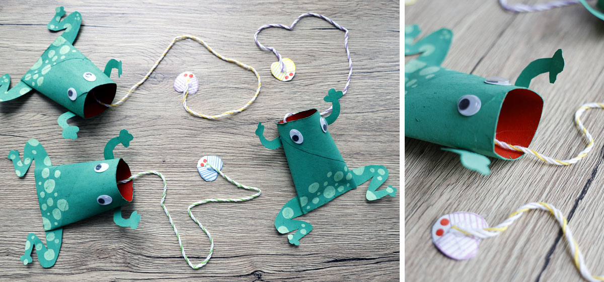 DIY Jeu grenouille attrape mouches - Wesco