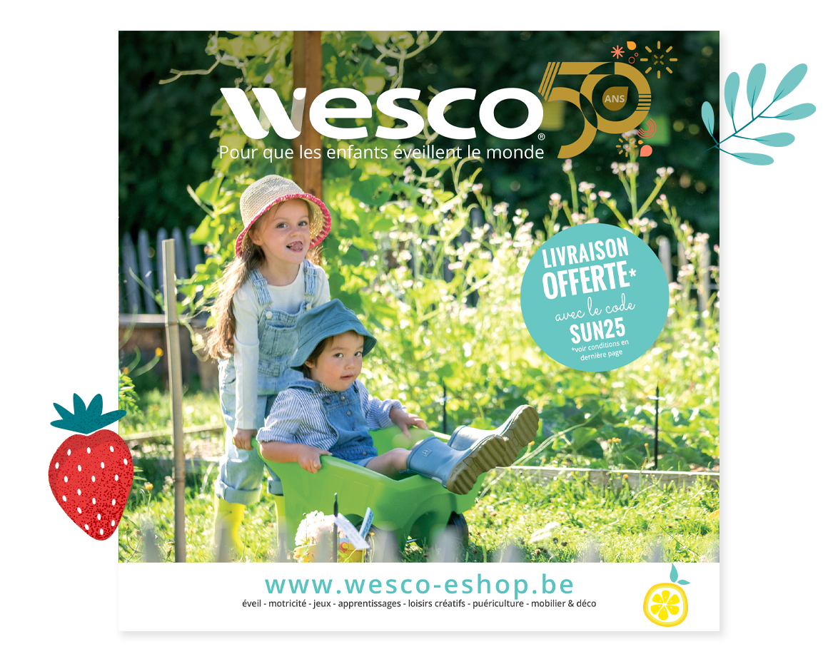 Feuilleter notre catalogue interactif Wesco Printemps-été